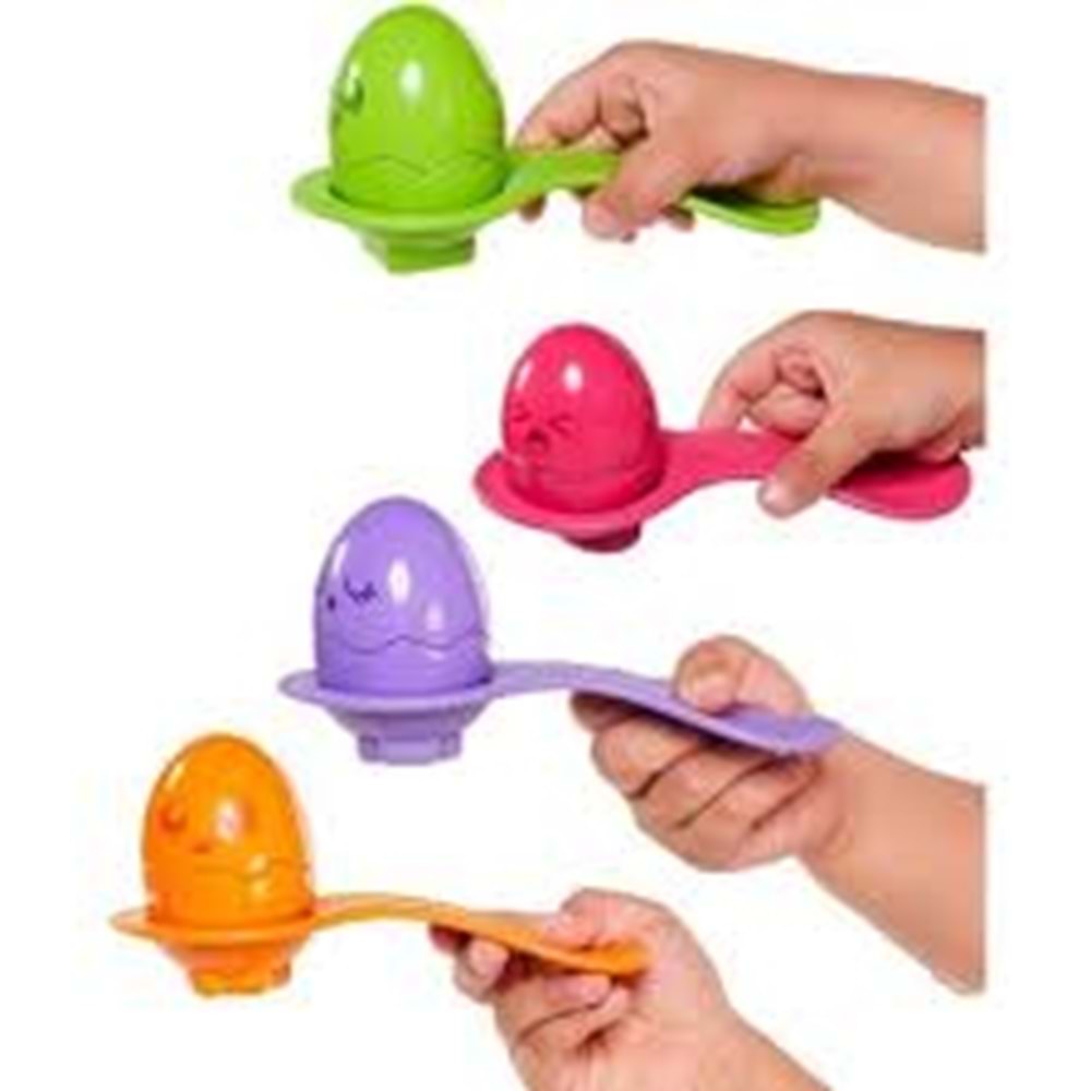 TOMY 73082 SaklambaçlıYumurtalar Kaşık Seti 6-36 ay