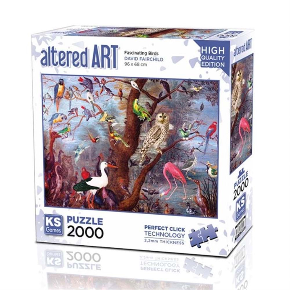 KS 22515 2000 PÇS Fascinating Birds 68X96
