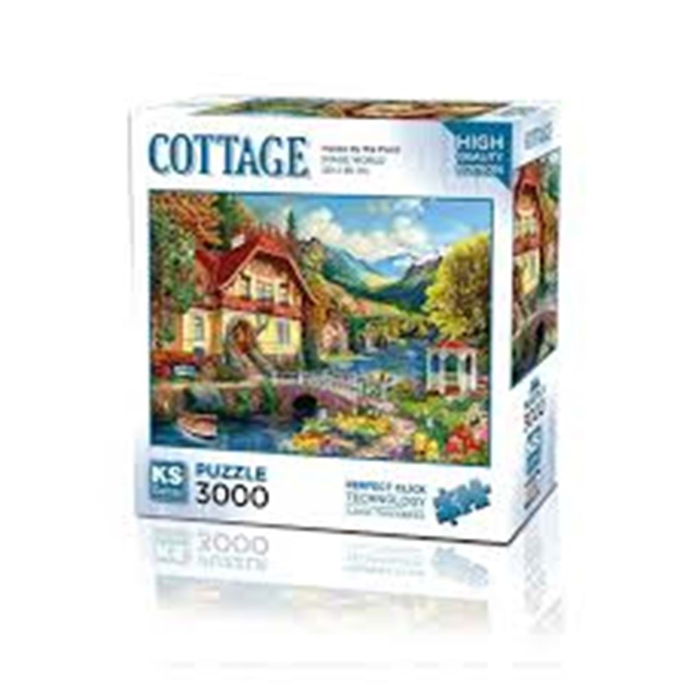 KS 23015 3000 PÇS House by the Pond 120X85