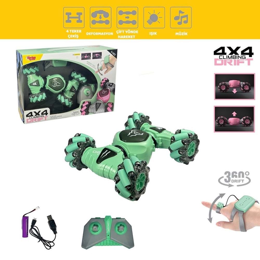 VARDEM SC-S8908 BİLEKTEN KONTROLUK FF ŞARJLI ARABA