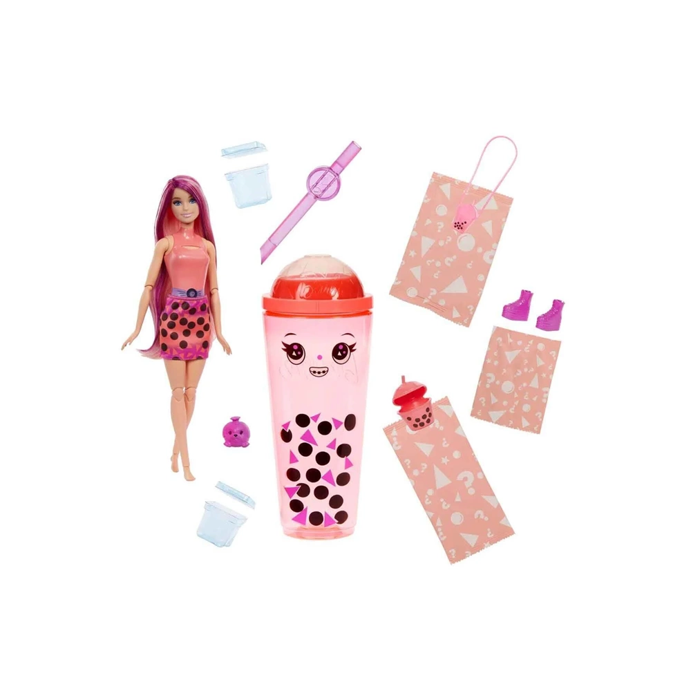 MATTEL HTJ22 Barbie POP RevealBubble Tea Serisi MangoluMochi Kokulu