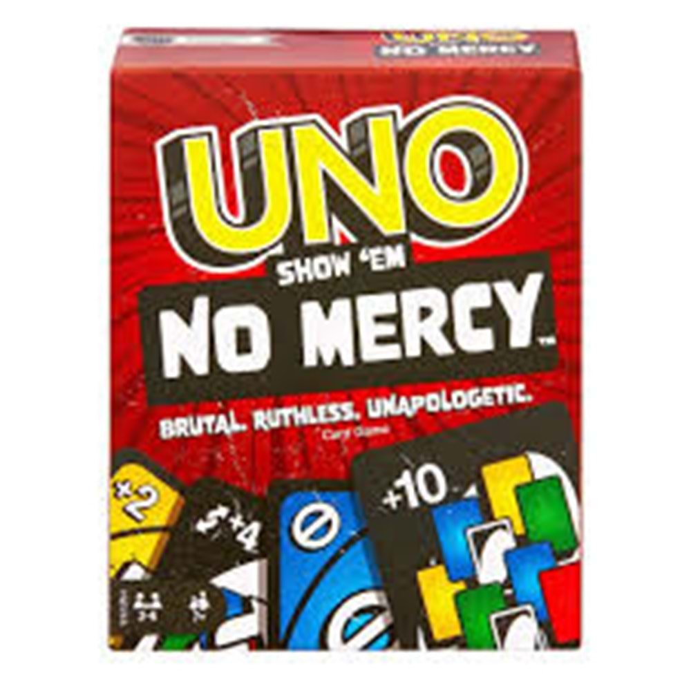 MATEL HWV18 UNO No Mercy Kartlar+7 yaş