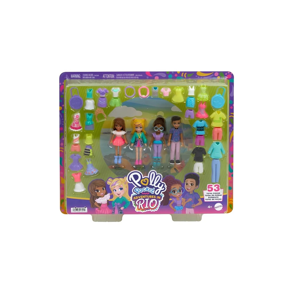 MATTEL HWP23 Polly PocketAdventures in Rio Moda OyunPaketi