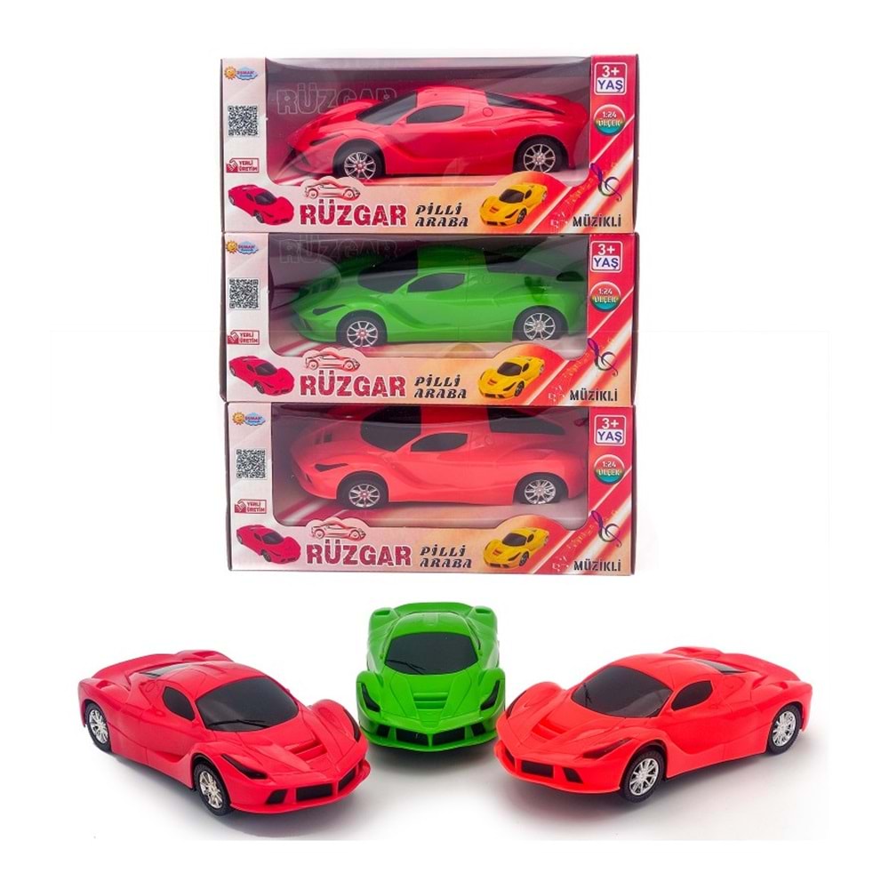 DMN 2024 RÜZGAR PİLLİ ARABA