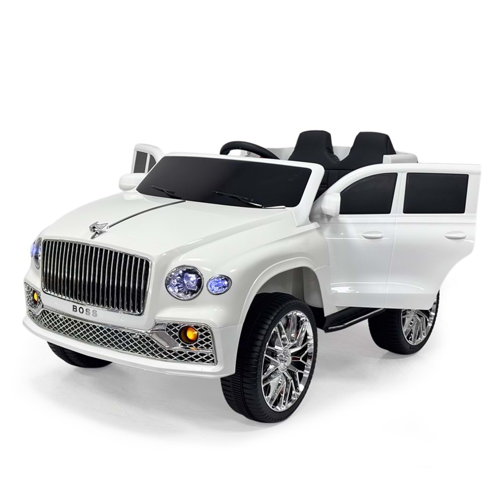 AKAR 97022 BOSS KUMANDALI AKÜLÜARABA BEYAZ 12V