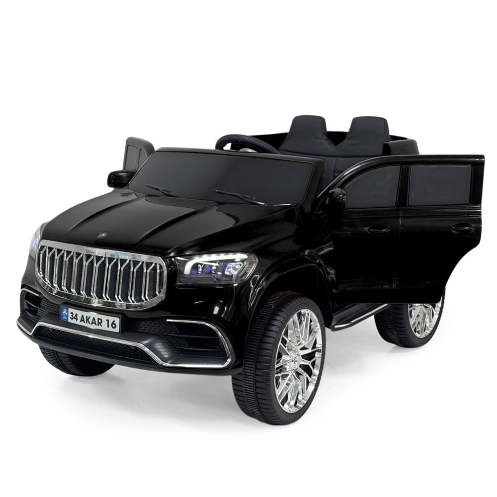 AKAR 97077 ATA KUMANDALI AKÜLÜARABA SİYAH 12V