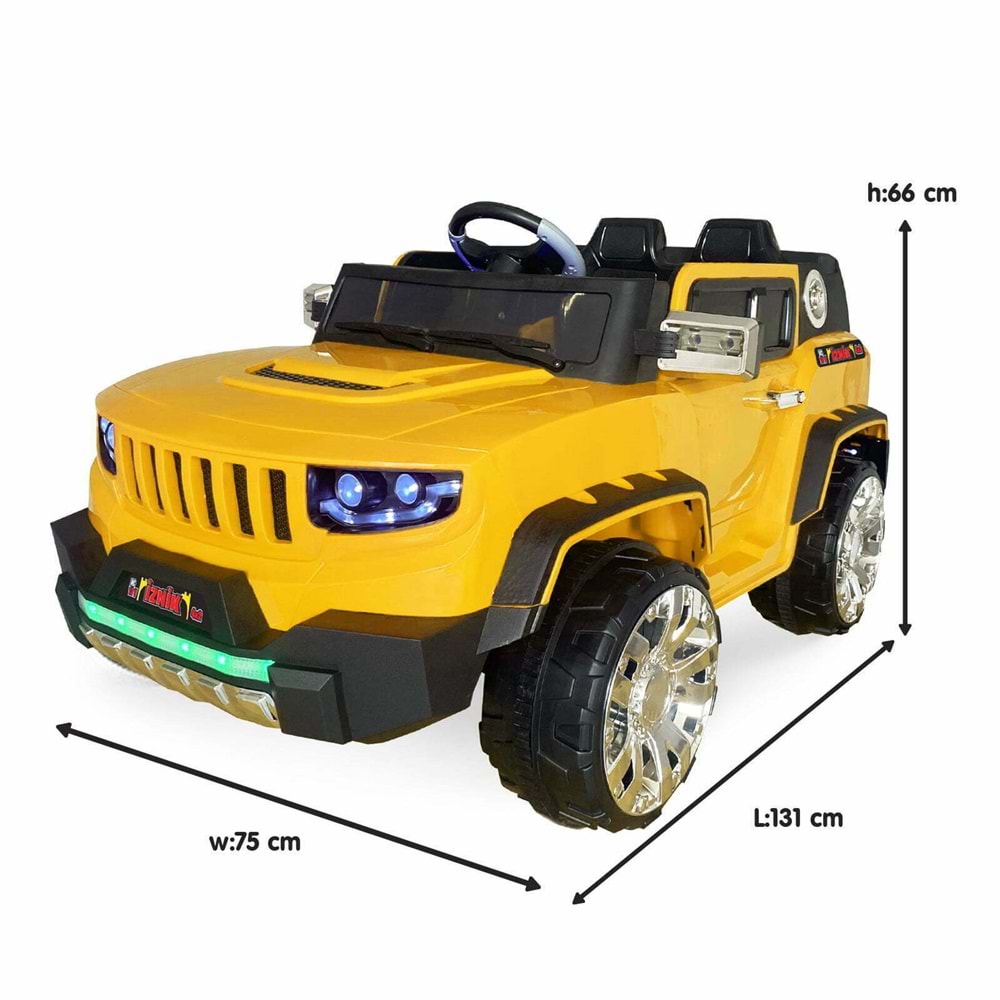AKAR 97145 BOLD KUMANDALI AKÜLÜ ARABA BEYAZ 12V