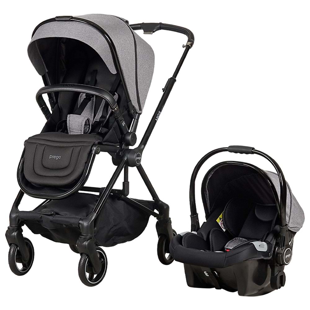 PREGO 2099 MIOS PREMIUM TRAVEL BEBEK ARABASI GRİ