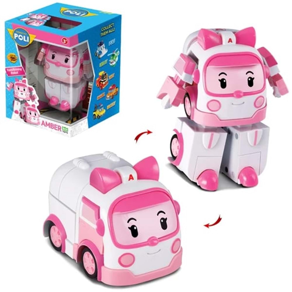 POLI MRT-0651 ROBOCARTRANSFORMİNG ROBOT FİGÜRAMBER