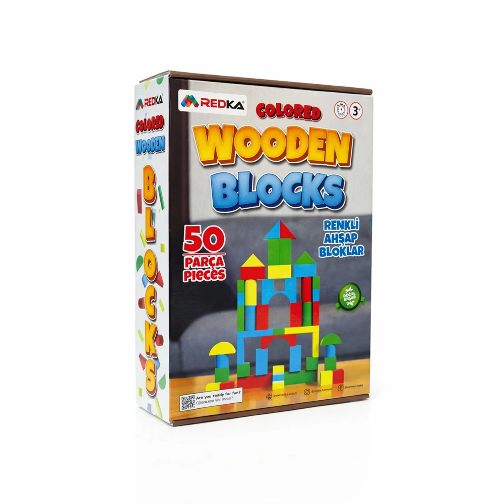 REDKA RD56714 RENKLİ AHŞAP BLOKLAR