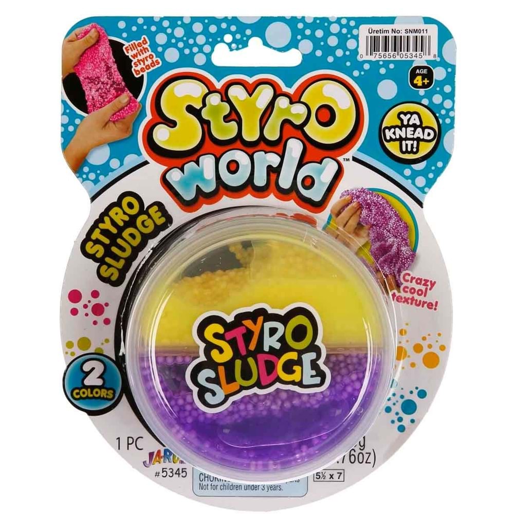 05345 -SUN -JRU-SLİME KÖPÜK STRYI WORLD STYRO SLUD