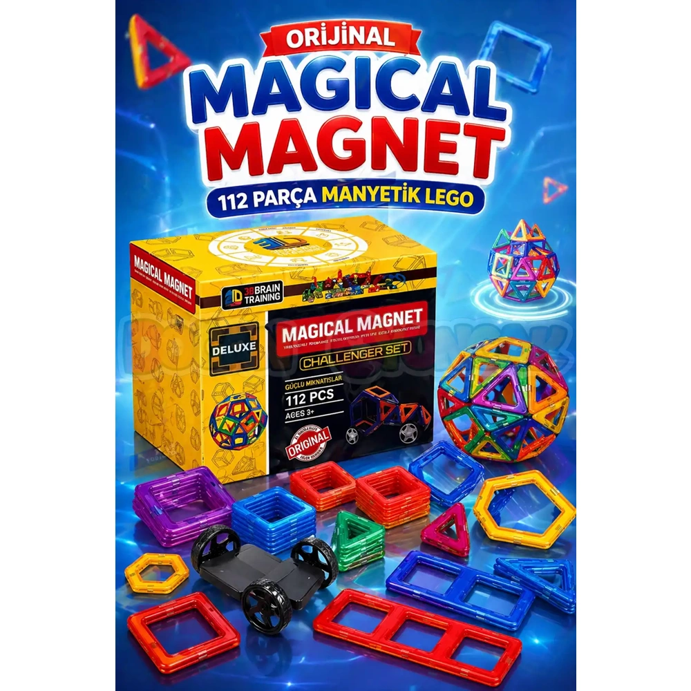 BAŞEL MAGICAL MAGNET DELUXE SET 112 PARÇA