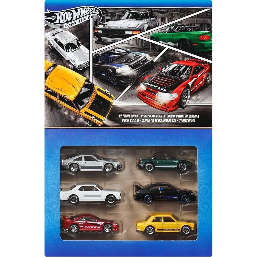 MATTEL JBY77 Hot Wheels Japon Temalı Çoklu Arabalar