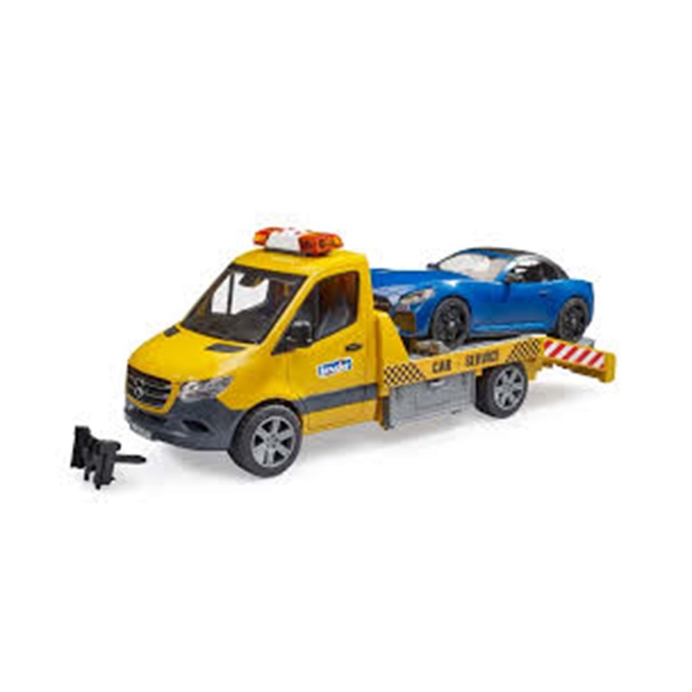 BRUDER BR02675 MERCEDES BENZ SPRİNTER ARABA ÇEKİCİ VE ROADSTER
