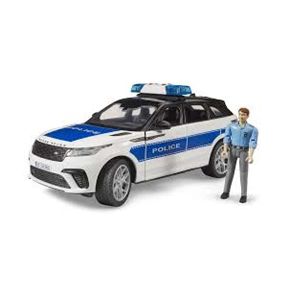 BRUDER BR02890 RANGE ROVER VELAR POLİS ARACI & SÜRÜCÜSÜ