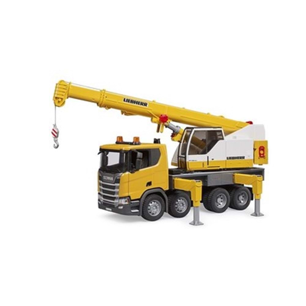 BRUDER BR03571 SCANİA 560R LİEBHERR VİNÇLİ KAMYON