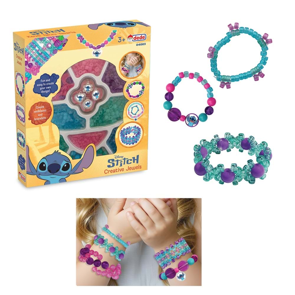 DEDE 04083 Stitch Takı Seti Tekli Kutu