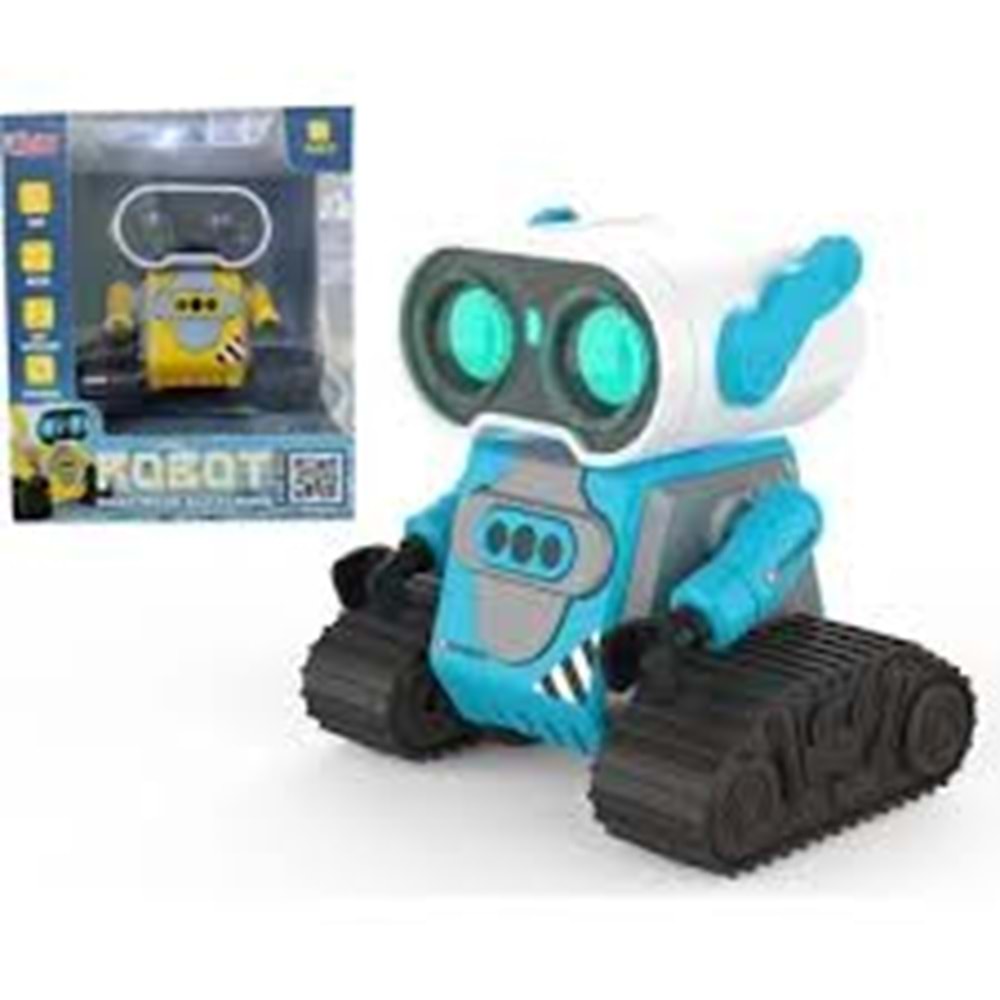 VARDEM S-023(4568)MAVI-SARI UK FF SARJLI 2.4G ROBOT-ARABA