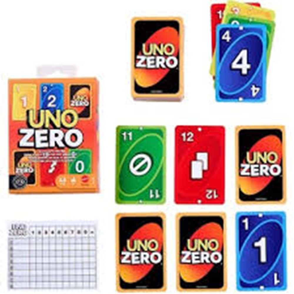 MATTEL .O.J JHH48 UNO Zero