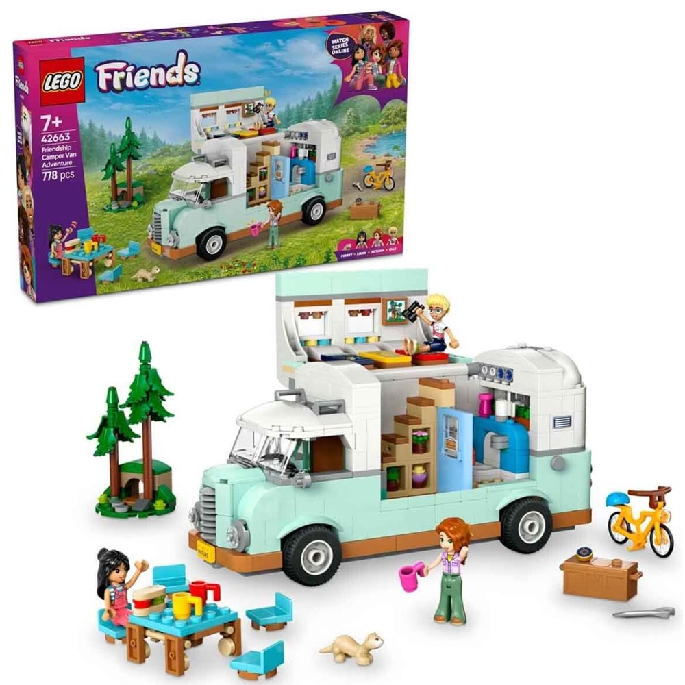 LEGO 42663 Friends Arkadaşlık Karavan Macerası 778
