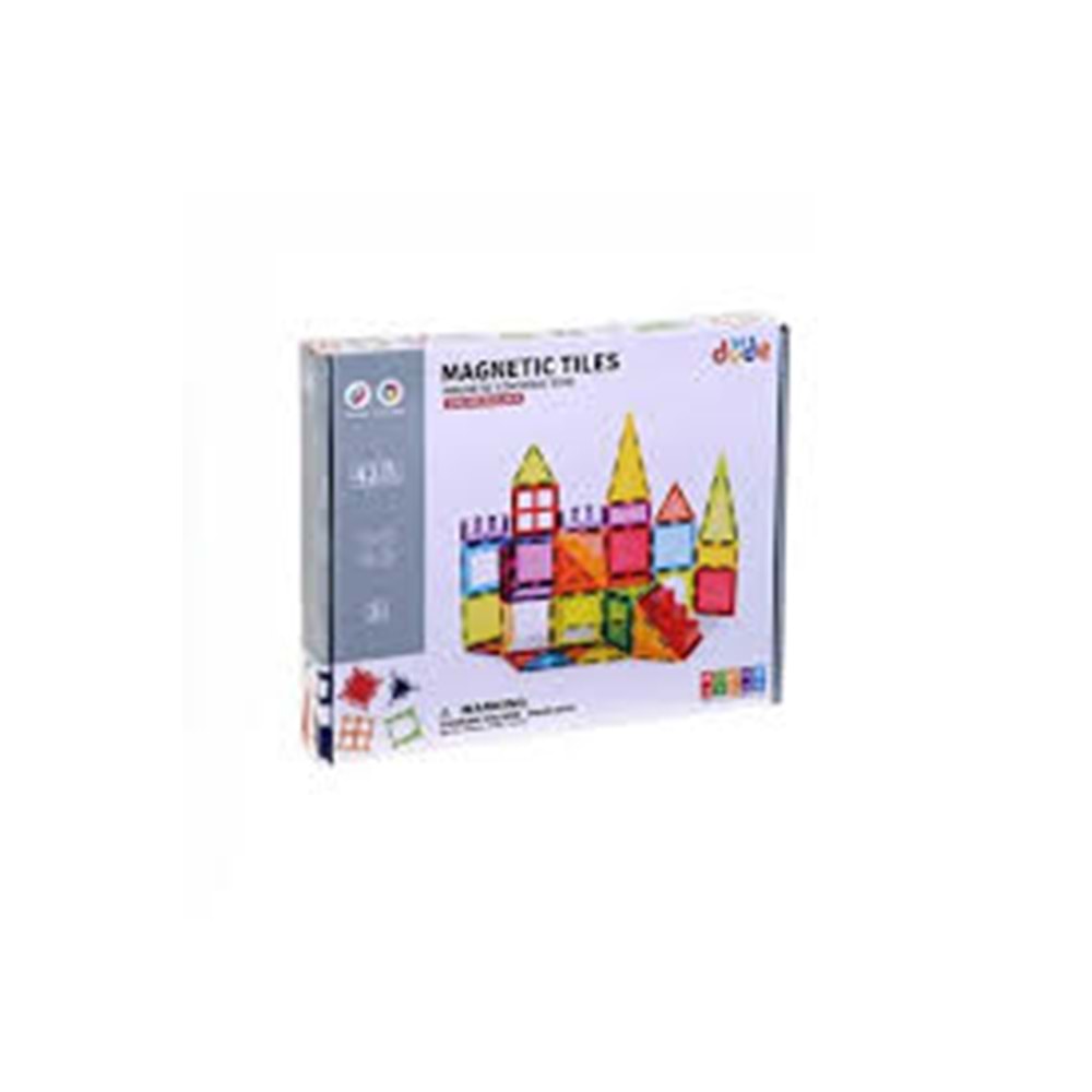 DUDE SH40761 42 PARÇA MAGNET STANDART SERİ RENKLİ BLOKLAR