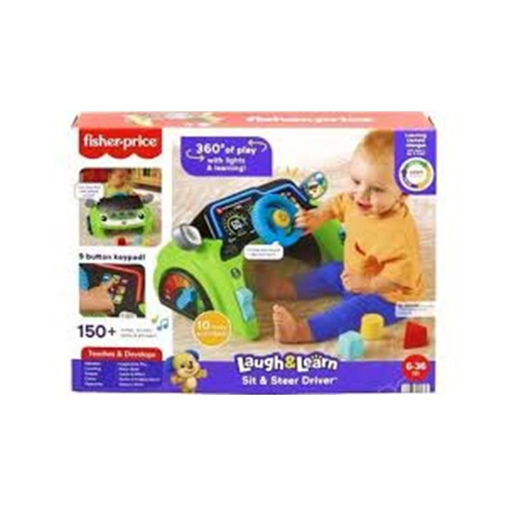 MATTEL HYR91 Fisher-Price LnL İlk Arabam