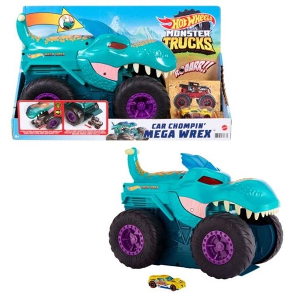MATTEL GYL13 Hot Wheels Monster Trucks Araba Yiyen Mega Wrex