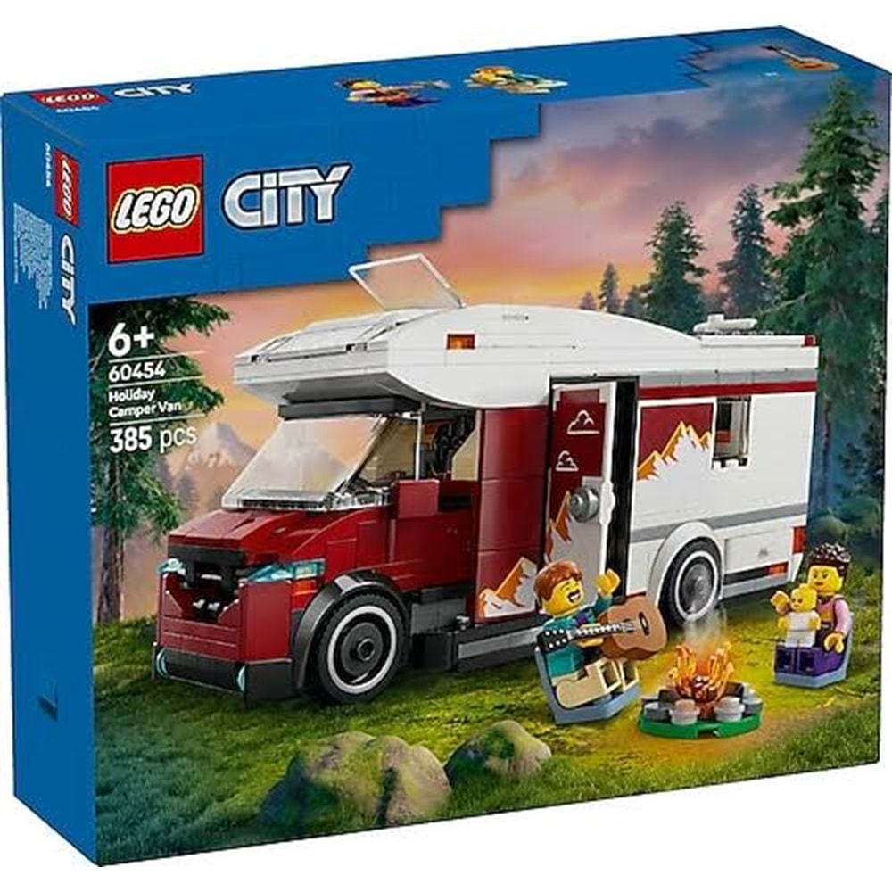 LEGO 60454 City Tatil Karavanı 385 parça +6 yaş