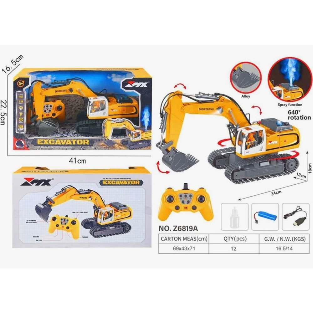 PASİFİK Z6819A UZK.KUM.ŞARJ.KEPÇE