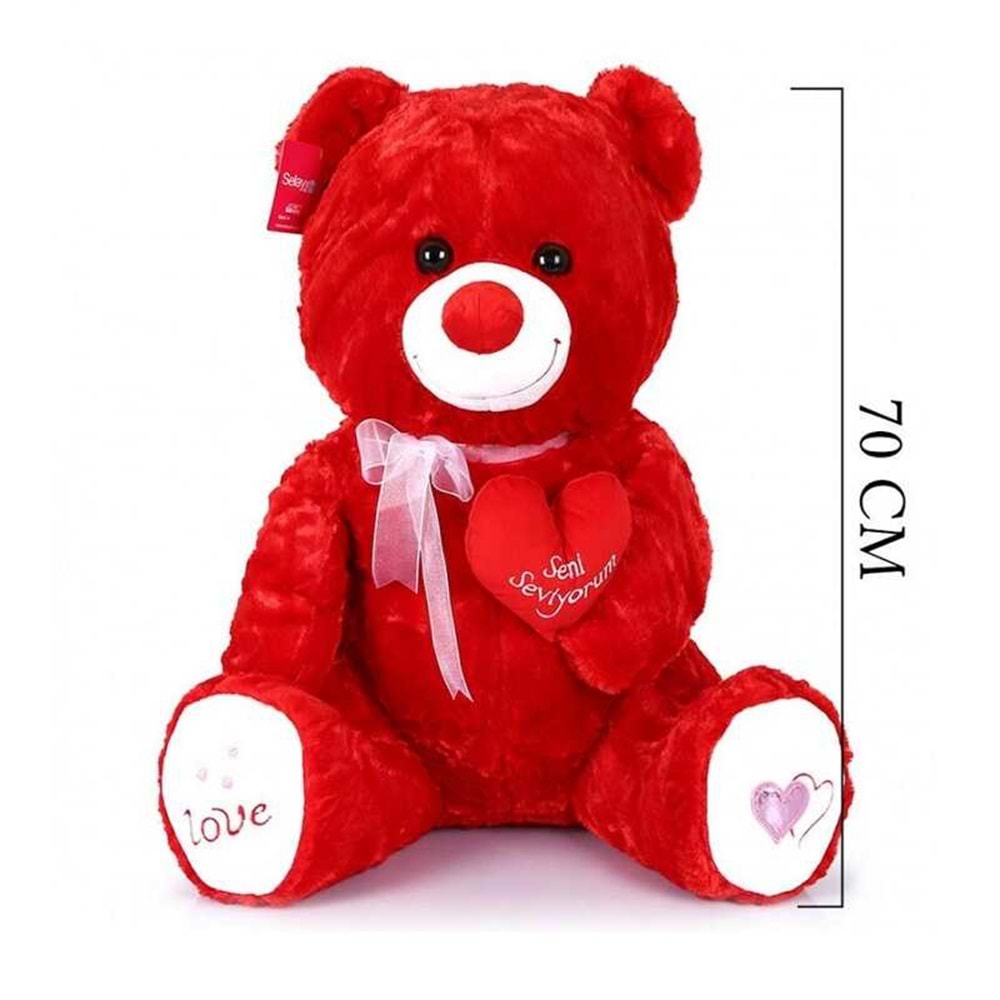 SELAY 1178 OTURANAYI 37 CM KIRMIZI