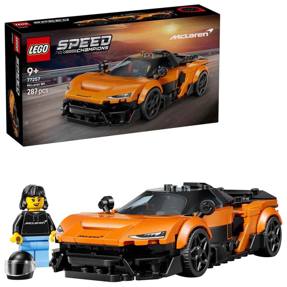 LEGO 77257 Speed ChampionsMcLaren W1 287 parça +9 yaş