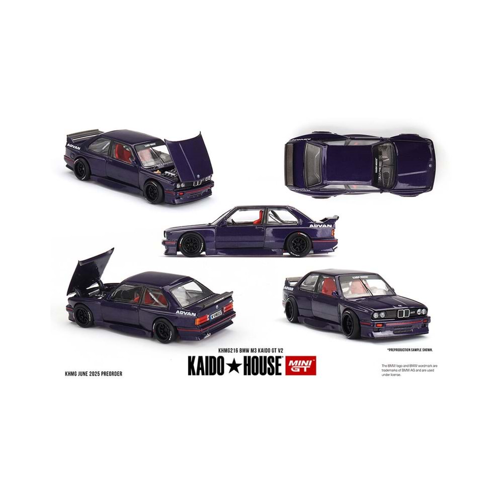 EKN Mini GT KAİDO HAUSE 216 1/64 BMW M3 Kaido GT V2 KHMG216
