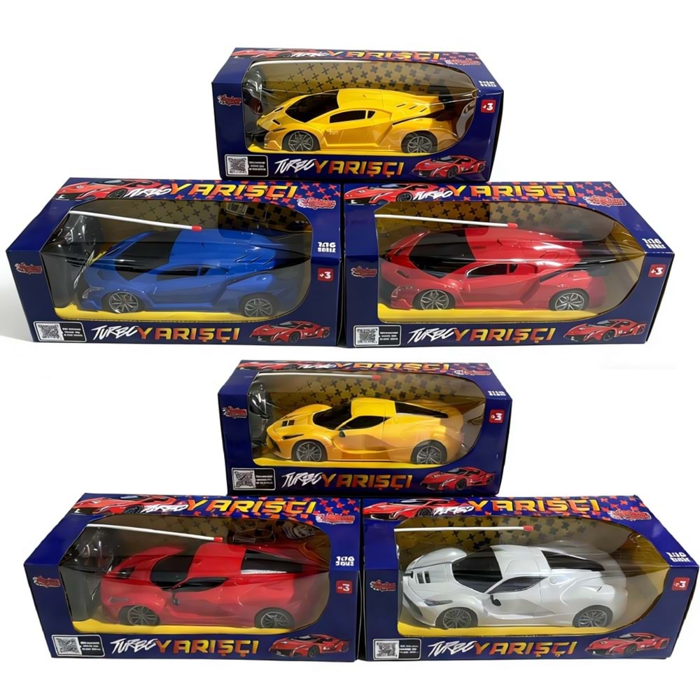 VARDEM VRD10729 UK FF SARJLI 1:16 TURBO YARISCI