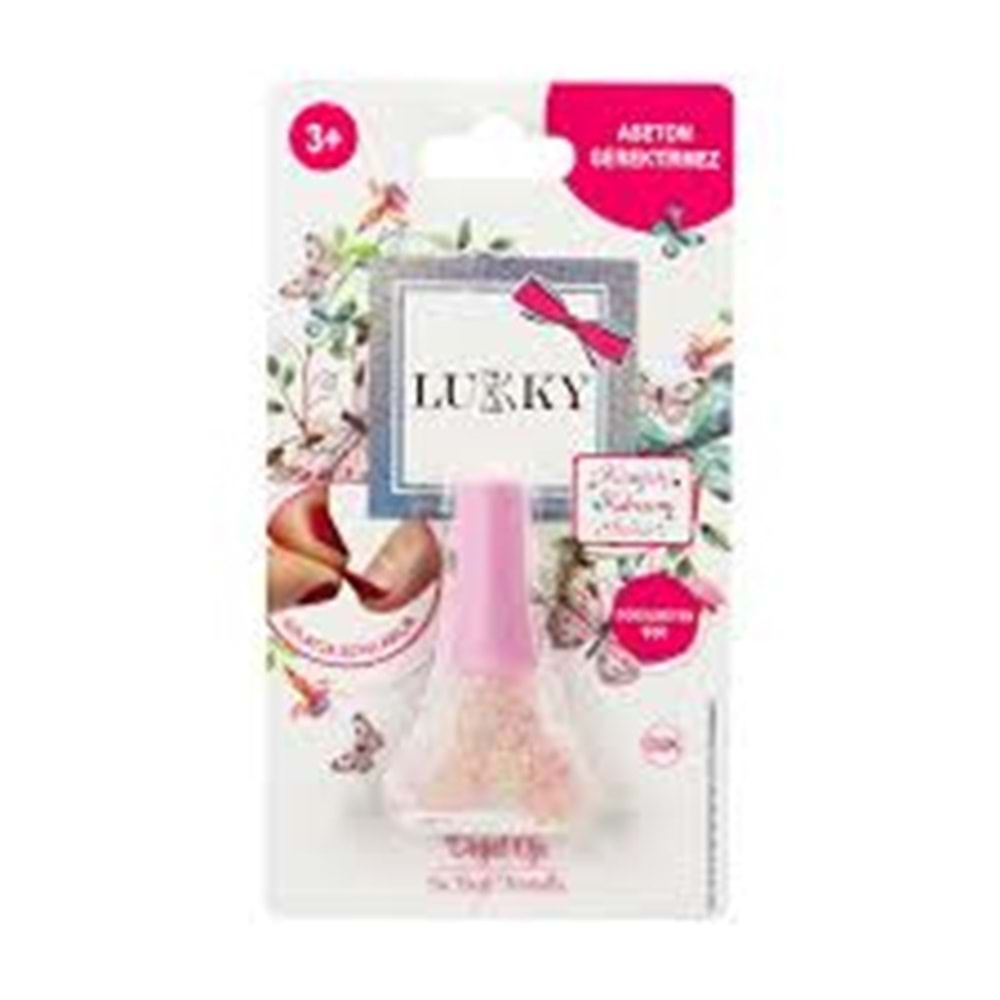 MEGA LUKKY SOYULABİLİR OJE KONFETİ SERİSİ- SİMLİ TRANSP