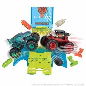 DİCKİE HNC29 Hot Wheels Monster Trucks 1:24 Mega Wrexin Ç