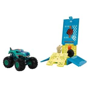 DİCKİE HNC29 Hot Wheels Monster Trucks 1:24 Mega Wrexin Ç