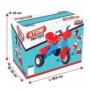PİLSAN 07 169 ATOMBİSİKLET MAVİ/KIRMIZ