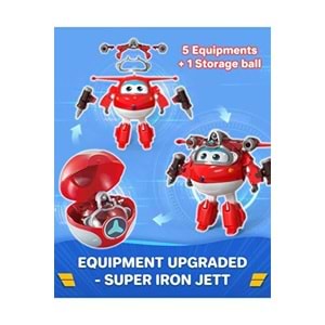 MEGA 010101AUL60963 HARİKA KANATLAR DÖNÜŞEN JETT & SUPER BALL- ÇELİK