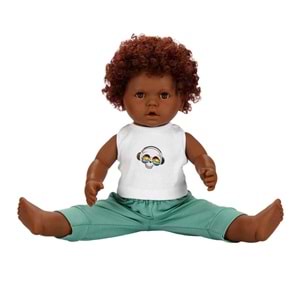 SUNMAN 1060091 SABC­DZM­BEBEKDADA KIVIRCIK SAÇLI 60CM 2A