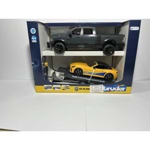 BRUDER BR02504 RAM 2500 PICKUP VE ROADSTER YARIŞ ARABASI