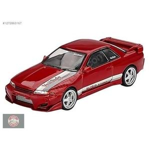 EKN Mini GT 987 1/64 Nissan Skyline GT-R (R32) VeilSide Combat C-I Gem Red