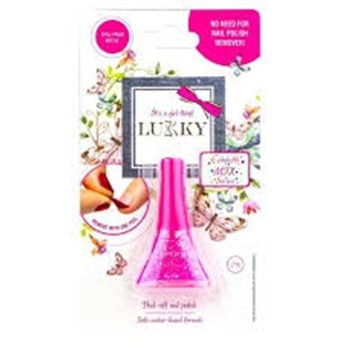 MEGA LUKKY SOYULABİLİR OJE KONFETİ SERİSİ 03K SİMLİPARLAK PEMBE