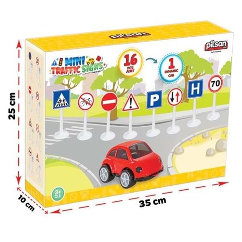 PİLSAN 03 273 MİNİ TRAFİK İŞARETLERİ