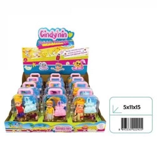 OYDAŞ 02292 ANLY 12 Lİ STANDLI BAVULLU BEBEKLER