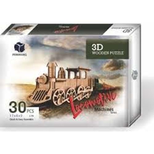KRKŞ 86 3D LOKOMOTİF PUZZLE