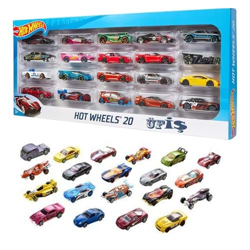 H7045 HW Yirmili Araba Seti /HotWheels