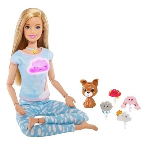 GNK01 Barbie Nefes Egzersizi Bebeği /Barbie Wellness