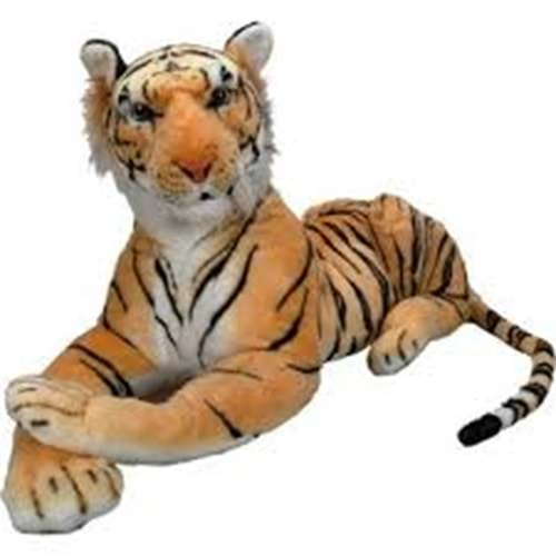 SUN Peluş Yatan Kahverengi Kaplan 24729