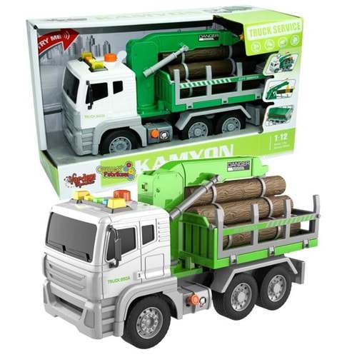 VARDEM 840A 1:12 Karışık Sürtmeli Sesli Işıklı Araçlar