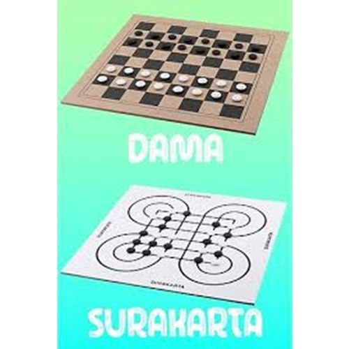 ÇEKİRDEK 2 Oyun 1 Arada Hisar ( Surakarta Damata )